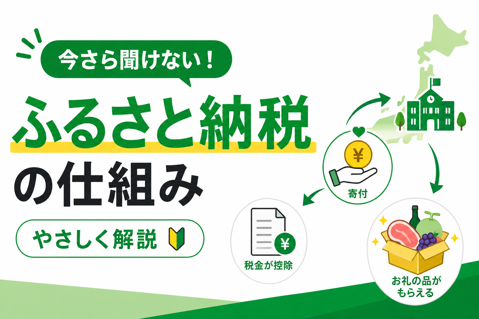 ふるさと納税の仕組みをやさしく解説